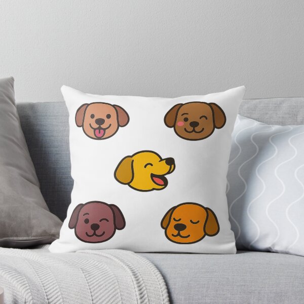 Item preview, Cute Dog Faces – Funny Puppy Expressions Sticker Pack designed and sold by sochadesigner.