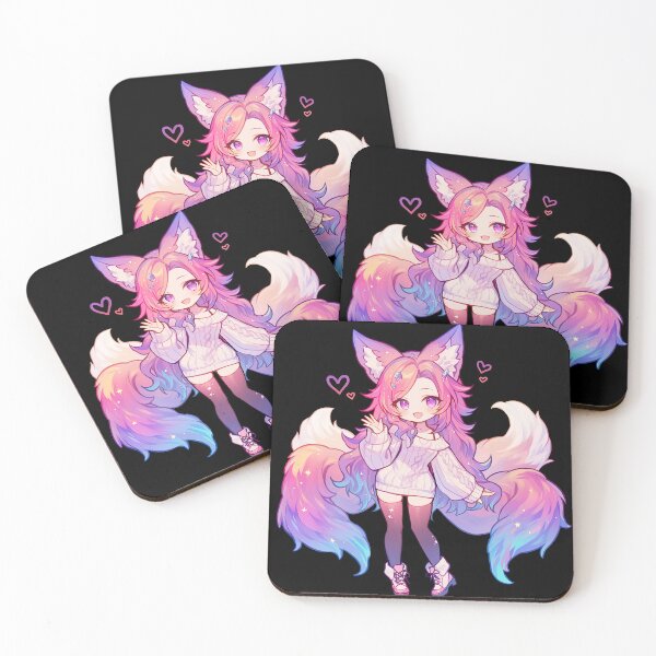 Item preview, Cutie Love Fox designed and sold by A-Artistries.