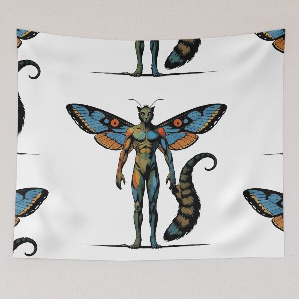 Item preview, Whispers of the Nocturne: An Abstract Portrait of the Moth People 5 designed and sold by dcohea.