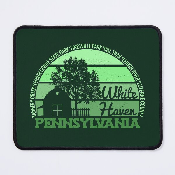 Item preview, White Haven Pennsylvania Sunset Retro Vintage Local Pride Logo designed and sold by CRHPOD20.