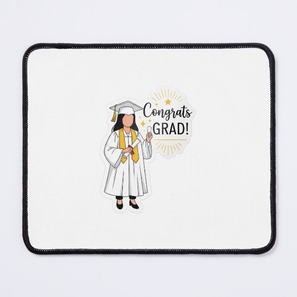 Item preview, Congrats Grad sticker, graduation designed and sold by Salomee's art.