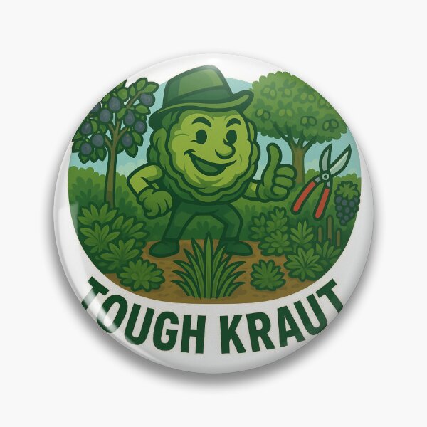 Artikelvorschau, Tough Kraut Bio-Gartenbau Logo Art entworfen und verkauft von ToughKraut.