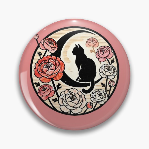 Item preview, Black Cat Moon designed and sold by FrictionMaxxing.
