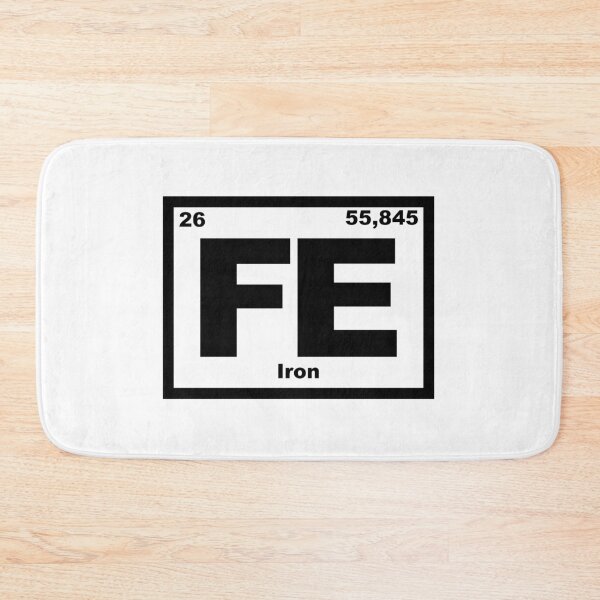 Item preview, Iron - Fe - Periodic Table designed and sold by Jendrik1507.