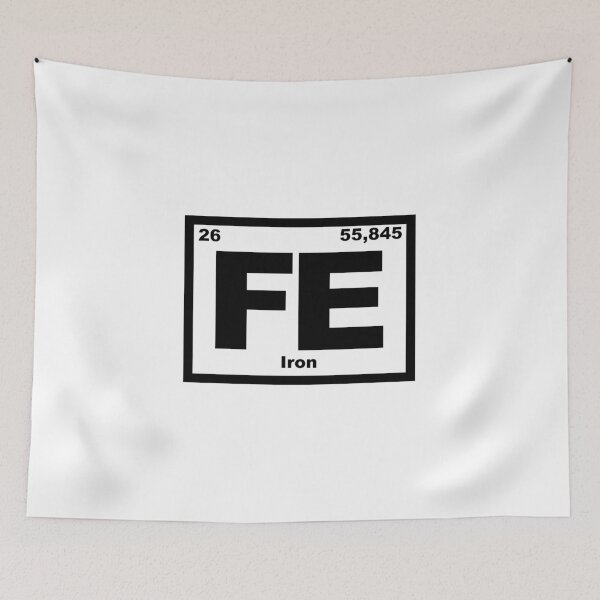 Item preview, Iron - Fe - Periodic Table designed and sold by Jendrik1507.