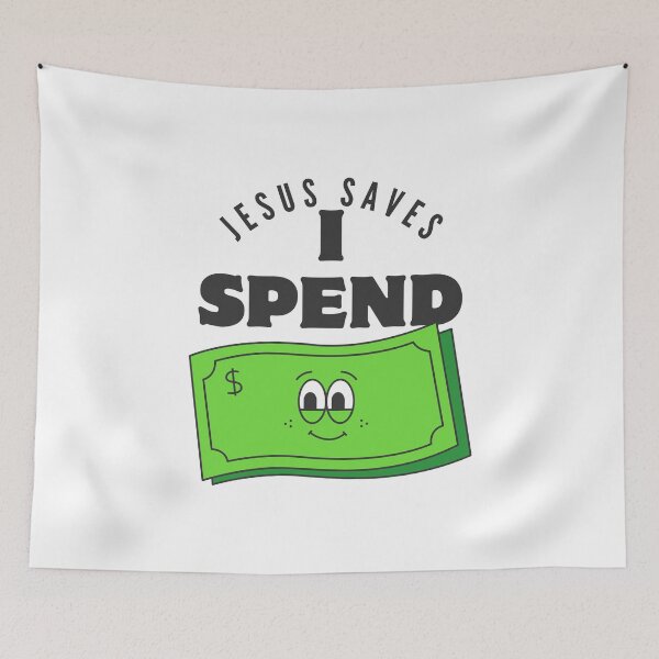 Item preview, Jesus saves designed and sold by Peerless-Prime.