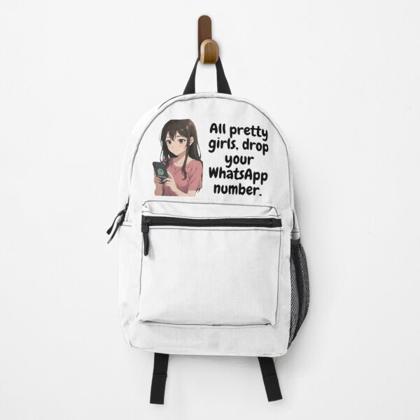 Item preview, All Pretty Girls Drop Your WhatsApp Number - Anime Girl Chat designed and sold by panchoflex.