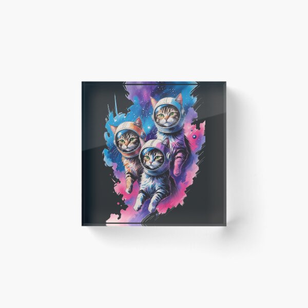 Item preview, Feline Cosmic Voyagers designed and sold by Zakrytos ★★★★★.