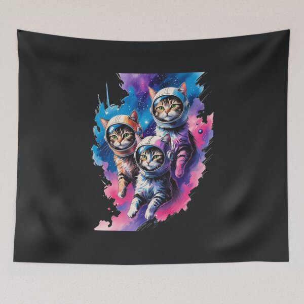 Item preview, Feline Cosmic Voyagers designed and sold by Zakrytos ★★★★★.