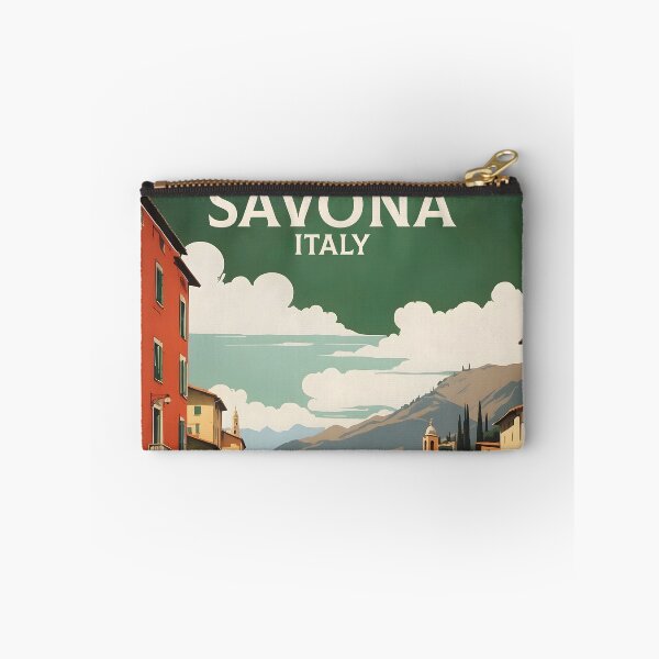 Item preview, Savona Italy Vintage Poster Tourism  designed and sold by TravelersGems.