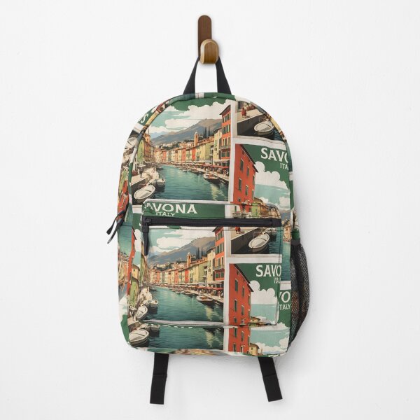 Item preview, Savona Italy Vintage Poster Tourism  designed and sold by TravelersGems.