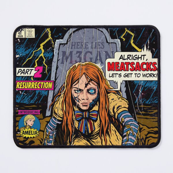Item preview, M3GAN 2.0 Comic Book Cover designed and sold by theusher.