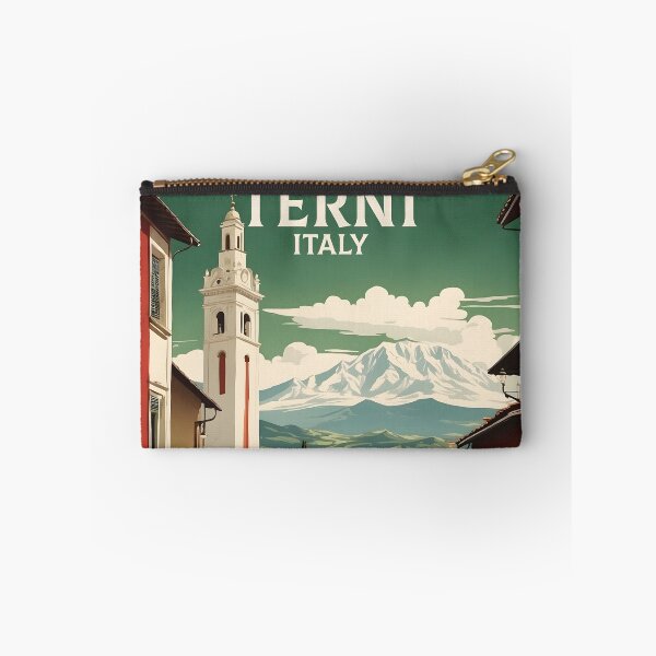 Aperçu de l'œuvre Affiche touristique vintage de Terni, Italie créée et vendue par TravelersGems.