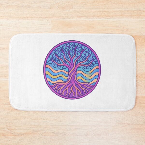 Item preview, colourful Tree of life. designed and sold by The lucky Hippy.