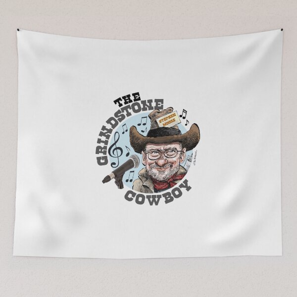 Item preview, Stephen Moore The Grindstone Cowboy! designed and sold by IanBakerToons.