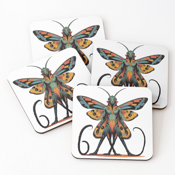 Item preview, Whispers of the Nocturne: An Abstract Portrait of the Moth People 11 designed and sold by dcohea.