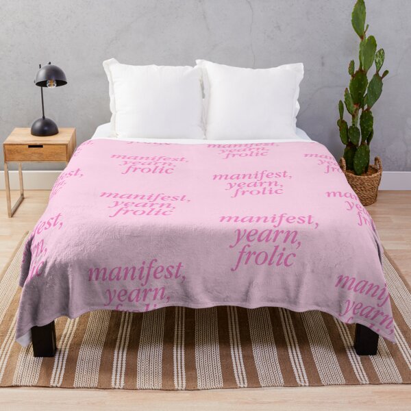 Item preview, Manifest, yearn, frolic cute text designed and sold by OkiDokiDesign.