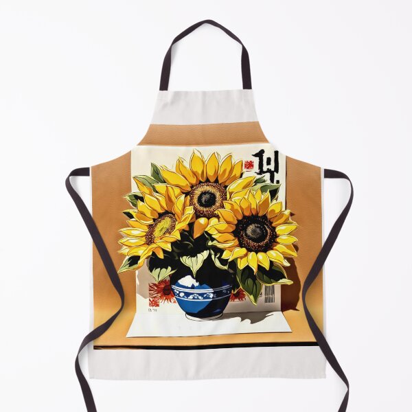 Item preview, Vase of Sunflowers #3 designed and sold by Helios Be. Lavsh.