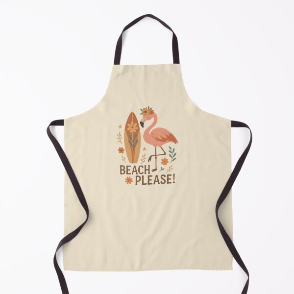 Item preview, Beach please summer flamingo designed and sold by FatBirdie.