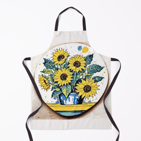 Item preview, Vase of Sunflowers #4 designed and sold by Helios Be. Lavsh.