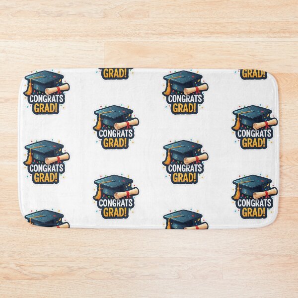 Item preview, Graduation sticker "Congrats Grad!" designed and sold by Salomee's art.