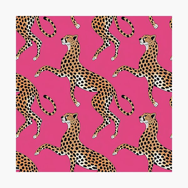 Item preview, Pink Preppy cheetah designed and sold by CandyVenom.