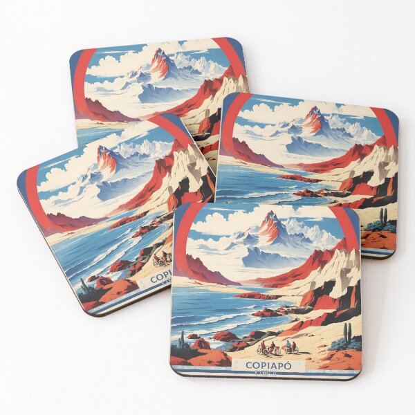 Item preview, Copiapo Chile Retro Vintage Poster Tourism  designed and sold by TravelersGems.