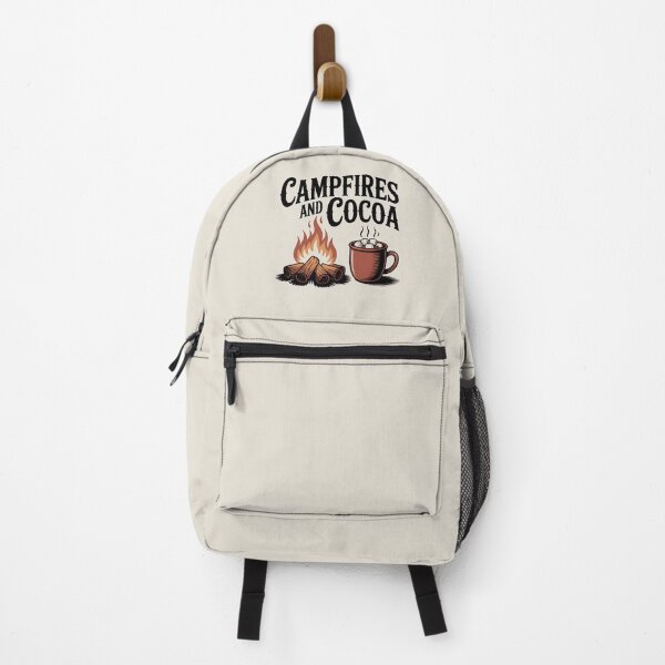 Item preview, Campfires and Cocoa - Cozy Fall Campout Design designed and sold by Jollys-ArtShop.