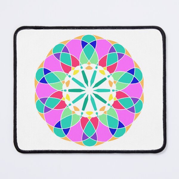 Item preview, Abstract Mandala Pattern white bg designed and sold by AriLady.