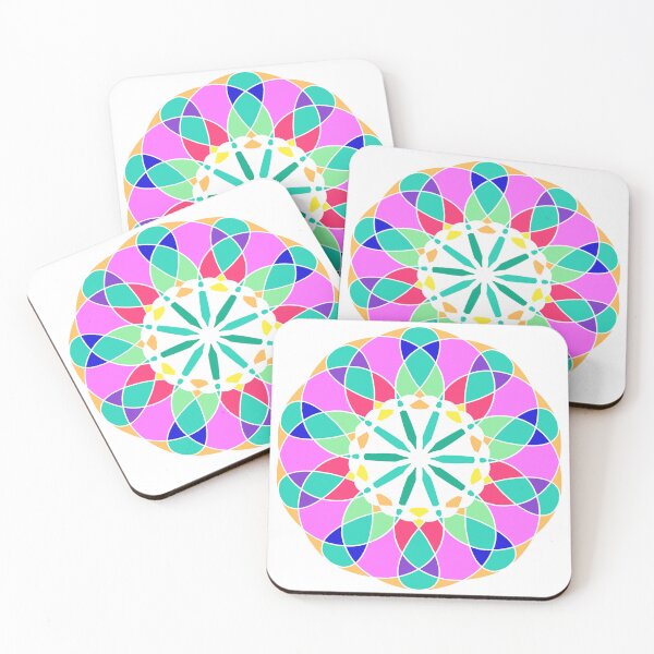 Item preview, Abstract Mandala Pattern white bg designed and sold by AriLady.