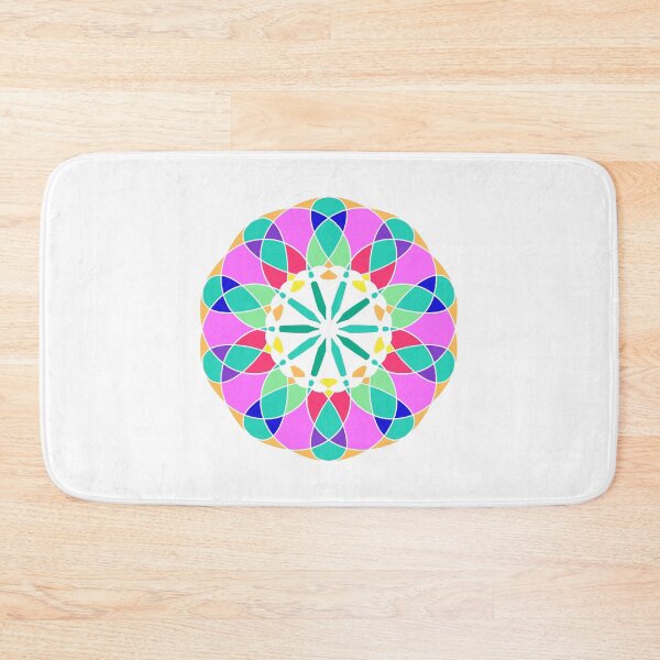 Item preview, Abstract Mandala Pattern white bg designed and sold by AriLady.