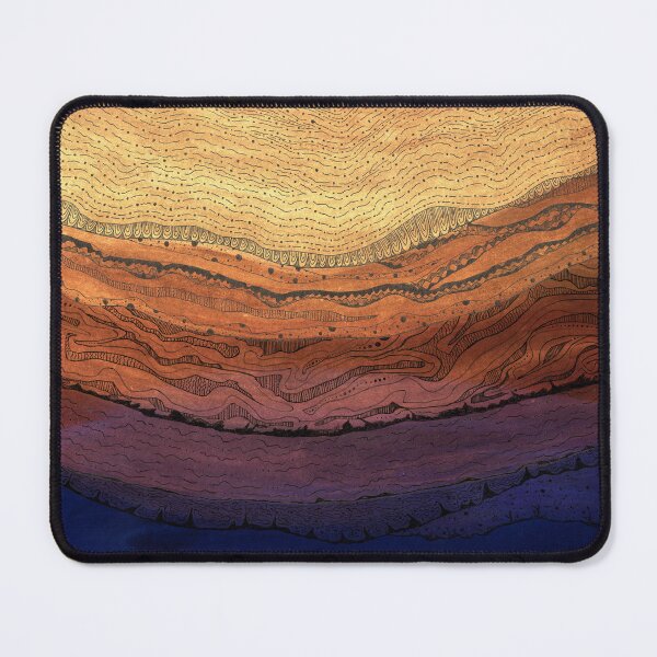 Item preview, Beach Waves Sunset Golds designed and sold by cat-a-pilla.