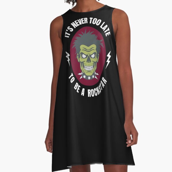 Item preview, Zombie - It's Never too Late to Be a Rockstar !  designed and sold by NightTimeJ.