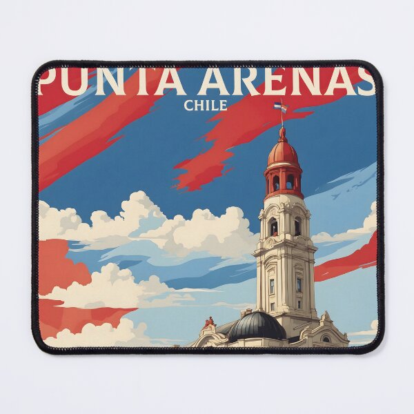 Item preview, Punta Arenas Chile Retro Vintage Poster Tourism  designed and sold by TravelersGems.