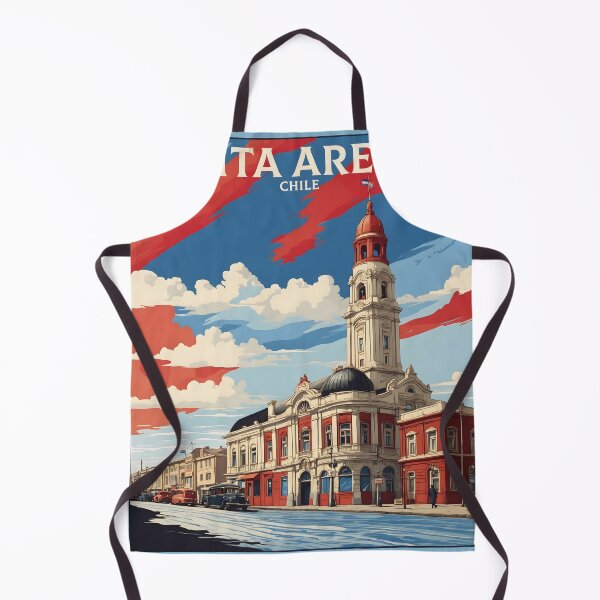 Item preview, Punta Arenas Chile Retro Vintage Poster Tourism designed and sold by TravelersGems.