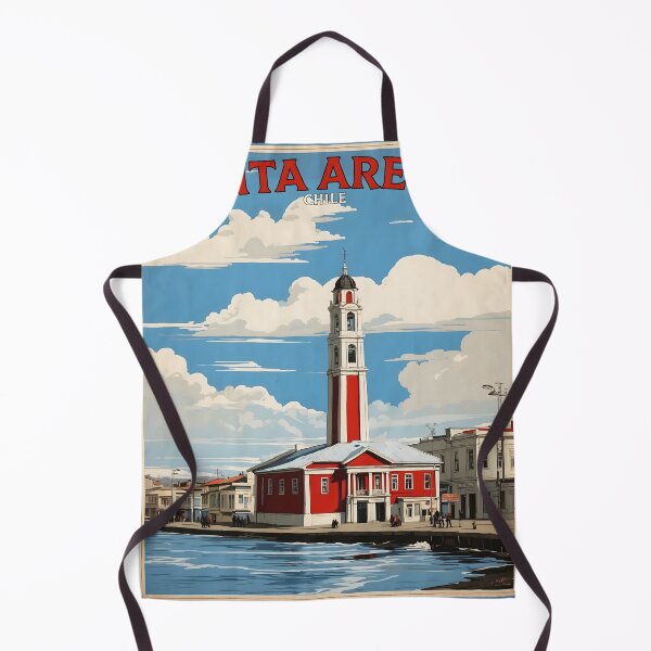 Item preview, Punta Arenas Chile Retro Vintage Poster Tourism 2 designed and sold by TravelersGems.