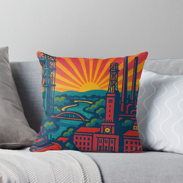 Item preview, Colorful Retro Pop Art Poster of Ostrava | Czech Republic Wall Art | Vintage-Inspired City Print | Travel Decor | Eastern Europe Cityscape designed and sold by PaintedPixels01.