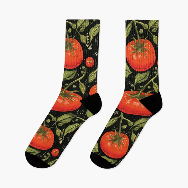 Artikelvorschau, Tomatenmuster Pomodoro entworfen und verkauft von PG Illustration.