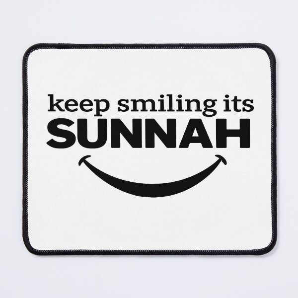 Item preview, Keep Smiling It's Sunnah, Keep Smile, Smile, Sunnah, Islamic   designed and sold by HamdPrint ⭐⭐⭐⭐⭐.