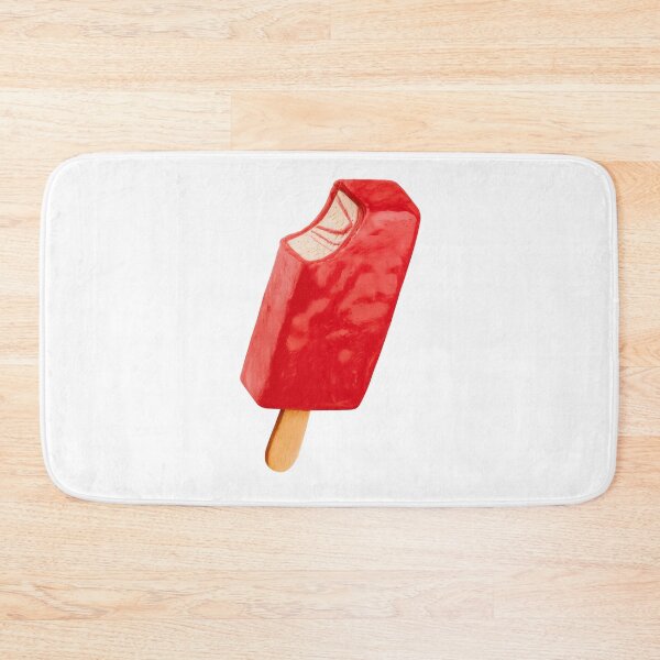 Item preview, Red ice cream on a stick designed and sold by Kunst-Shirt.