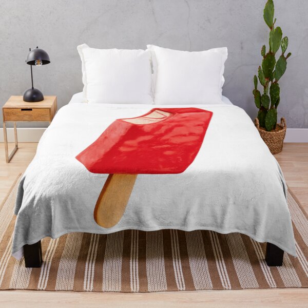 Item preview, Red ice cream on a stick designed and sold by Kunst-Shirt.