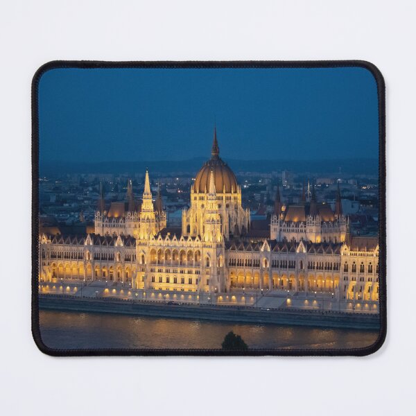 Item preview, Budapest Parliament by Night – Illuminated Icon on the Danube designed and sold by photo-travel.