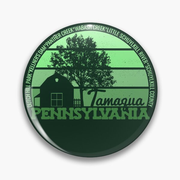Item preview, Tamaqua Pennsylvania Sunset Retro Vintage Local Pride Logo designed and sold by CRHPOD20.