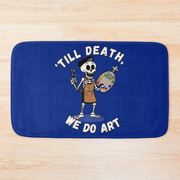 Item preview, ‘Til Death, We Do Art designed and sold by Kate Miller Illustrator.