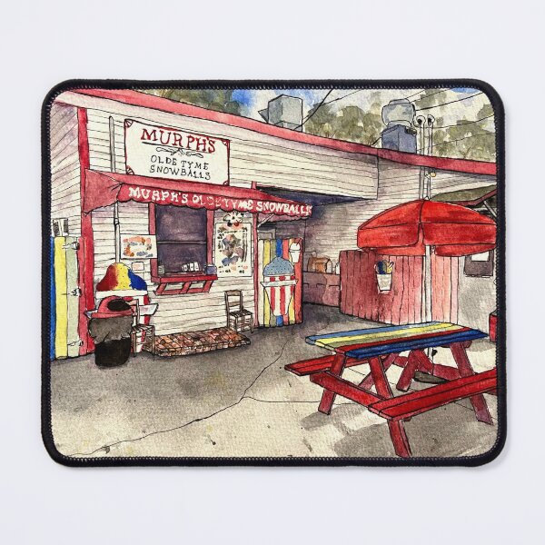 Item preview, Murph’s Old Tyme Snowballs Watercolor Painting designed and sold by EasyPrints337.