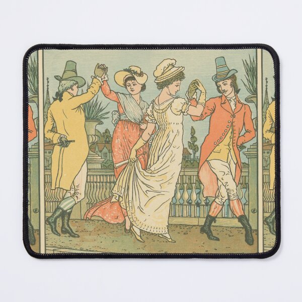 Item preview, A Regency Rave - Dancing Couples. designed and sold by LoveVintageToo.
