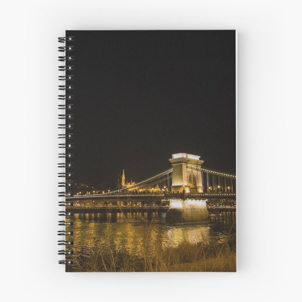 Item preview, Chain Bridge at Night in Budapest – Illuminated Danube Landmark designed and sold by photo-travel.