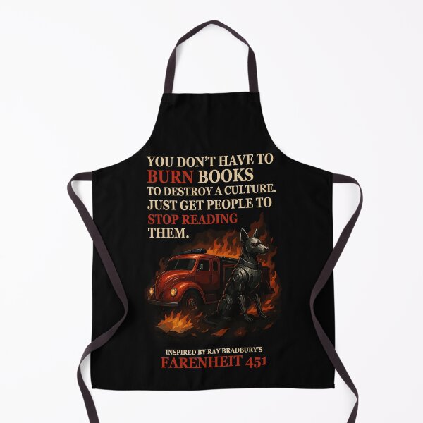Item preview, Farenheit 451 - Ray Bradbury designed and sold by storelibertys.