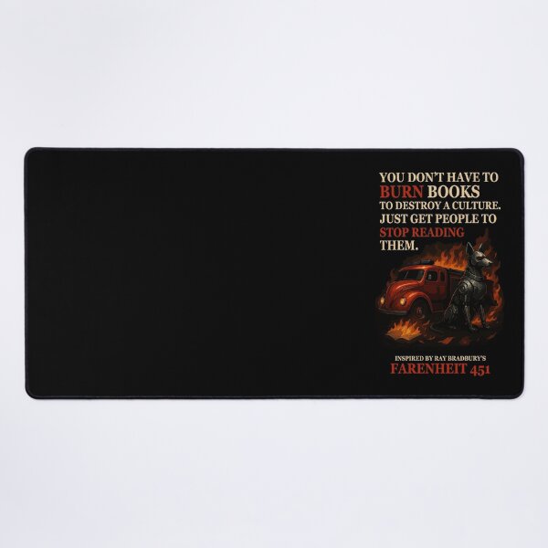 Item preview, Farenheit 451 - Ray Bradbury designed and sold by storelibertys.