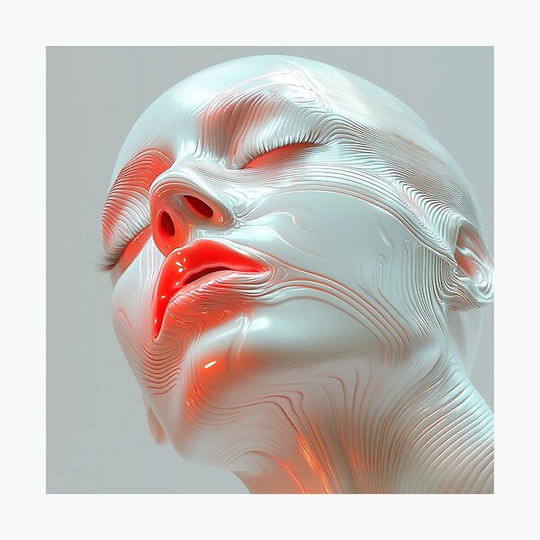 Item preview, White ceramic statue designed and sold by Maxicontent.